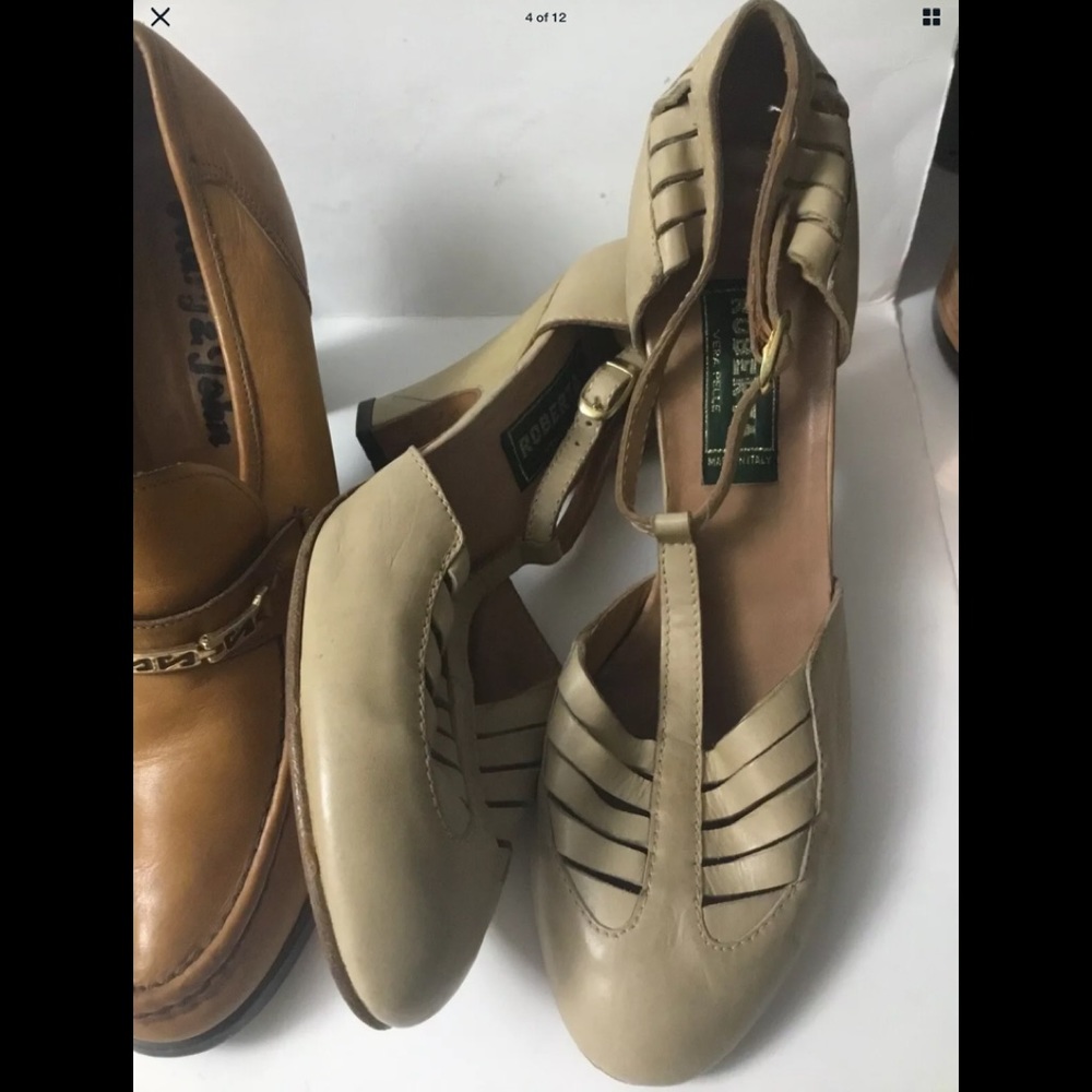 Roberta Leather Ladies Strap Sandals